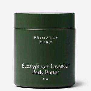 NEW Primally Pure 🌱✨Eucalyptus + Lavender Body Butter 🧈 Moisturizer Wellness